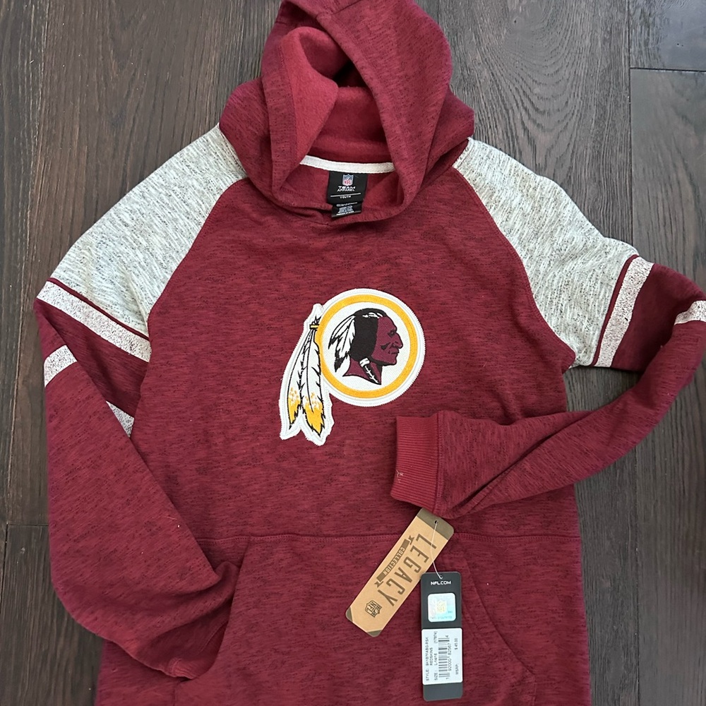 Legacy Red and Gray Hooded Sweatshirt